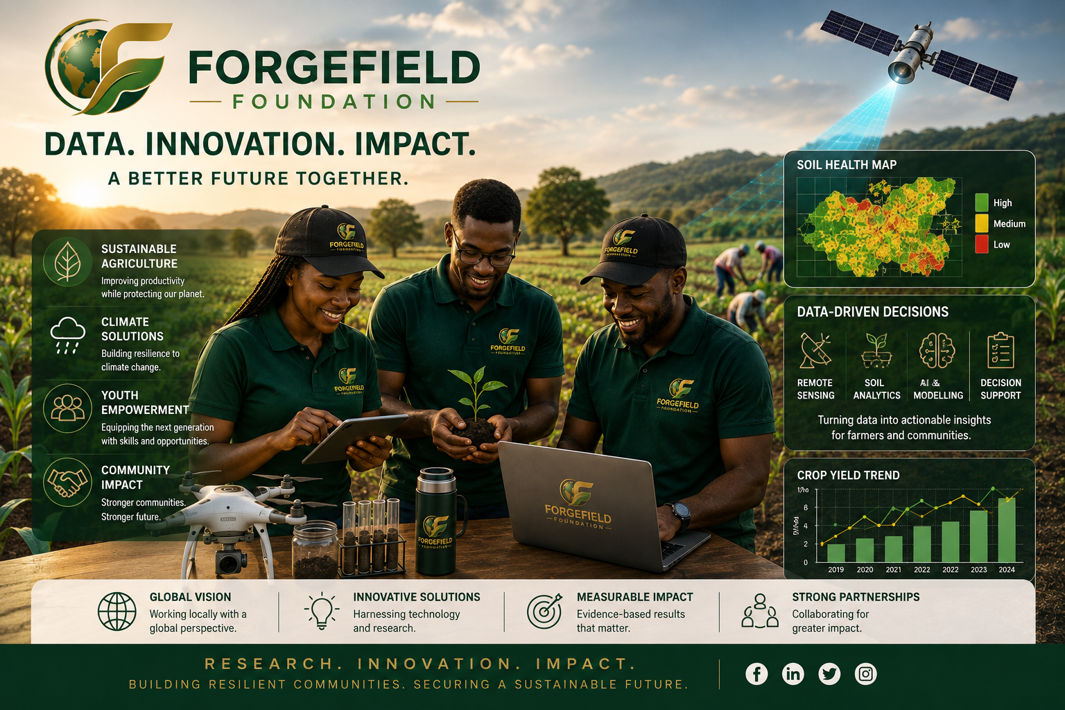 Digital agriculture and resilient farming